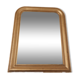 Ancien miroir Cheminée Louis Philippe 71x56 cm