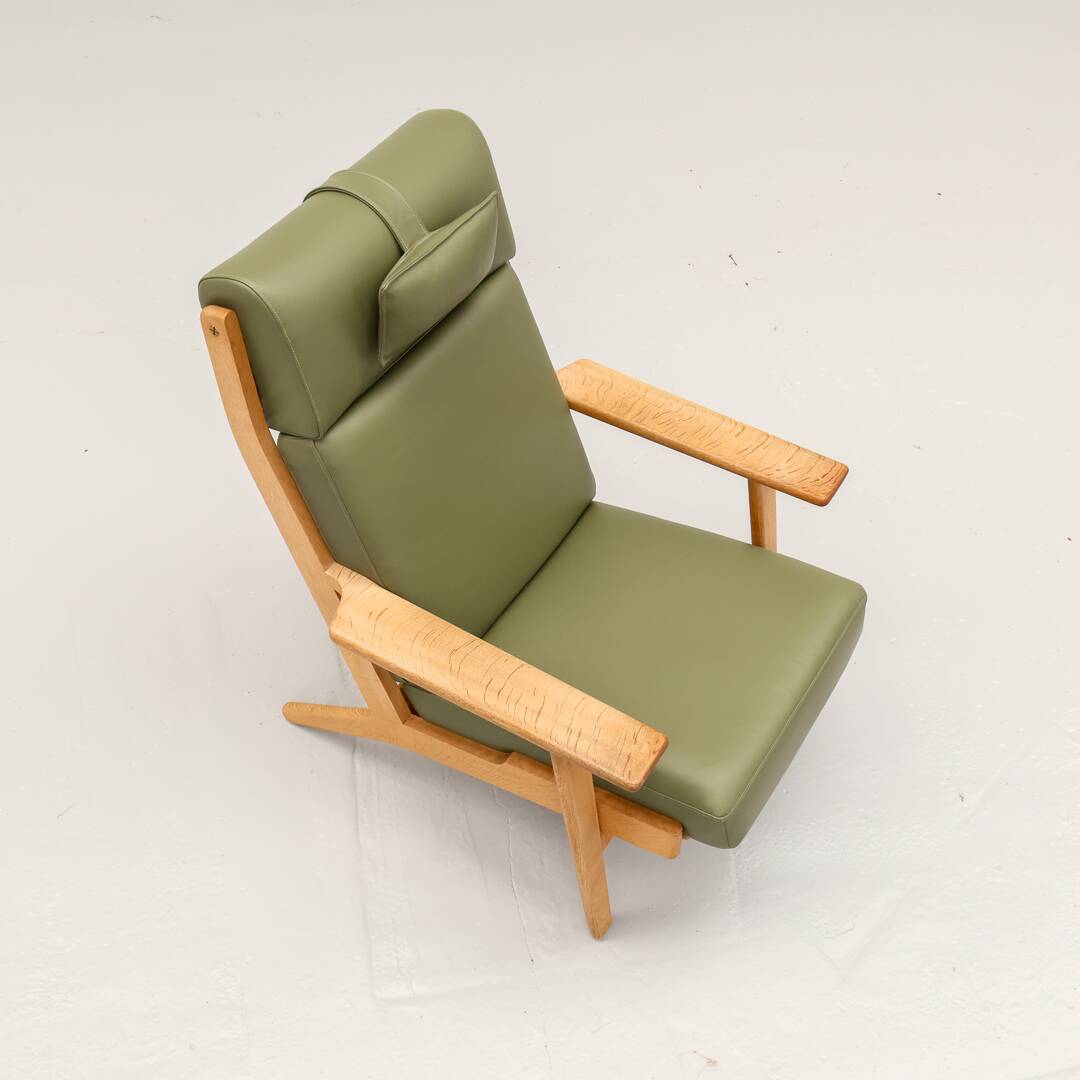 Oak GE290 Armchair by Hans Wegner for Getama 1960s