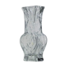 Textured Glass Vase by Ingrid Glashutte 1970's