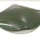 Thick Dark Green Glass Centerpiece / Trinket Bowl attr. to Fontana Arte, It