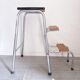 Stainless and formica stepladder