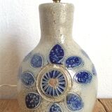 Pied de lampe en céramique par Jean Claude Monange, années 60/70