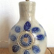 Pied de lampe en céramique par Jean Claude Monange, années 60/70