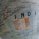 Large terrestrial globe