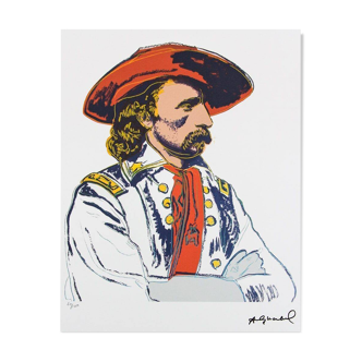 Lithographie en édition limitée d'Andy Warhol « General Custer » des années 1980 par Leo Castelli