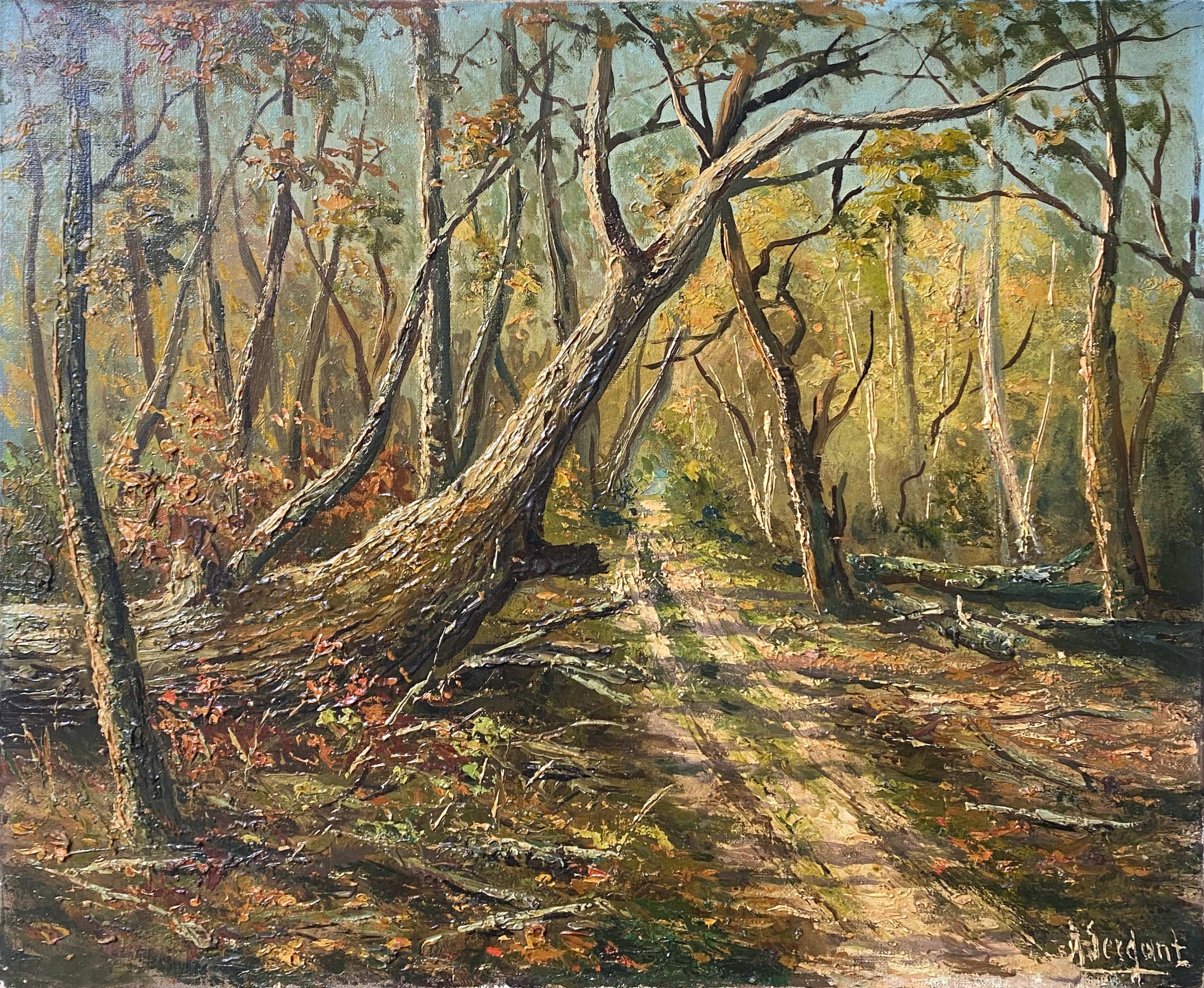 Table HST, Bonnel Forest, signed A. Sergant, middle XX°