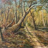 Table HST, Bonnel Forest, signed A. Sergant, middle XX°