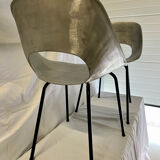 Vintage tulip chairs by Pierre Guariche