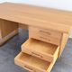 Oak Freestanding Desk by Torben Valeur & Henning Jensen for Dyrlund, 1960s.