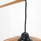 Custom made wooden floor lamp, 1960