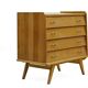 Vintage slanted vintage dresser 1960