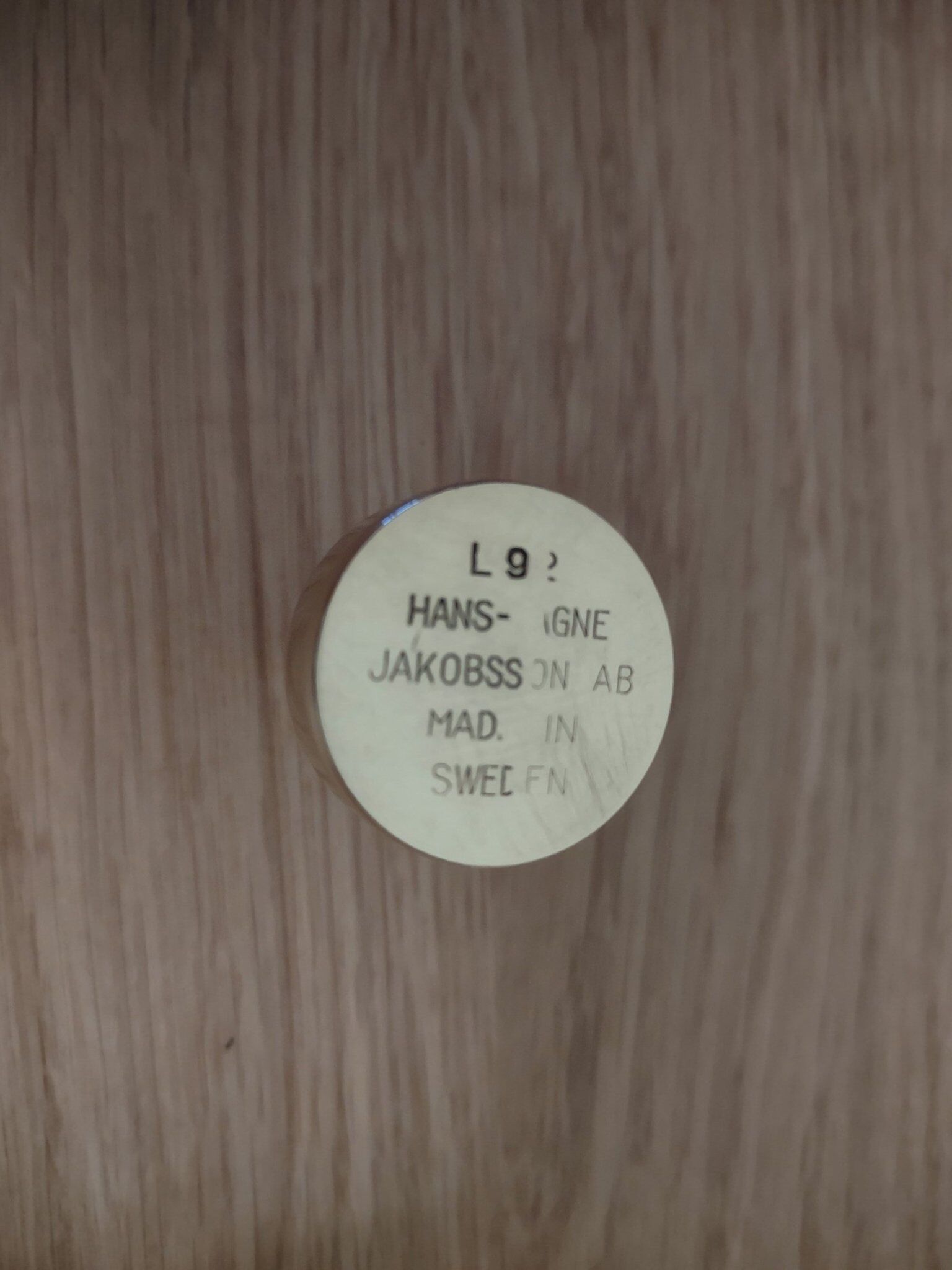 Set de bougeoirs en laiton l92 par Hans-Agne Jakobsson 1960