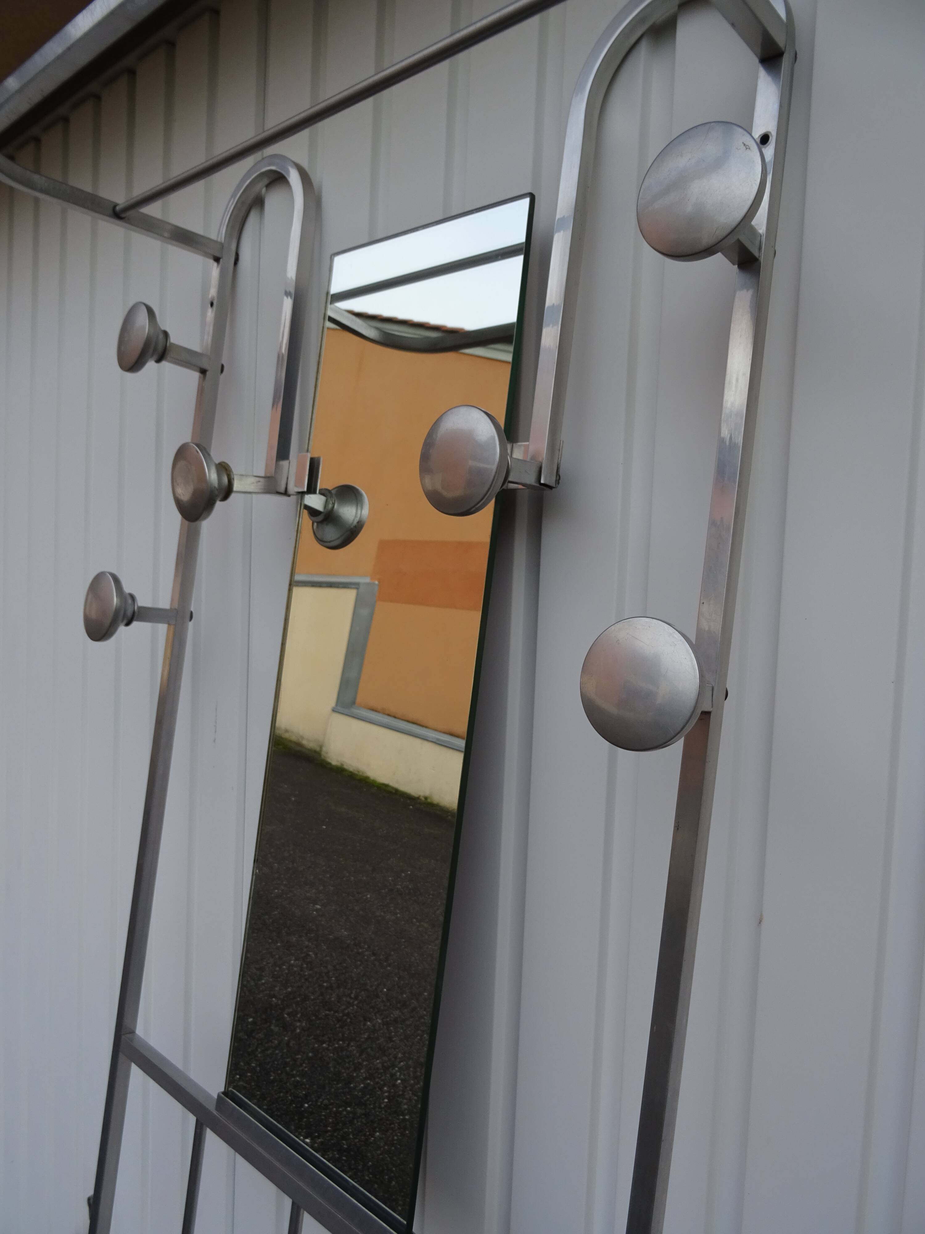 Art Deco entrance coat rack