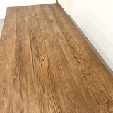 Modern solid oak dining table