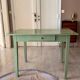 Farmhouse/bistro table and its stool