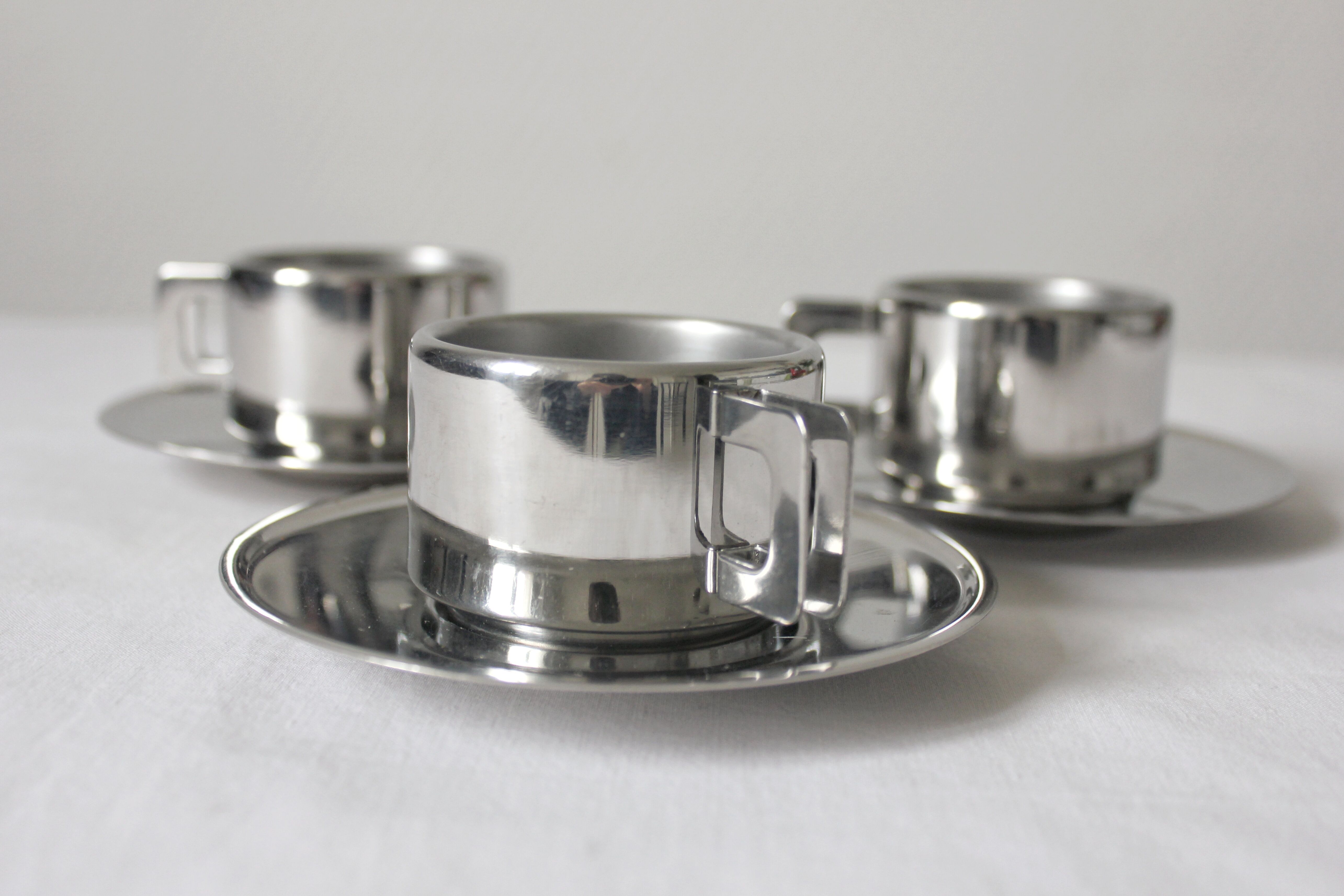 3 cups STO Casalinghi Italian design 70s
