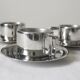 3 cups STO Casalinghi Italian design 70s