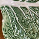 Cabbage leaf dessert plates