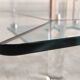Marais international mtb110 - exceptional coffee table in altuglas & glass
