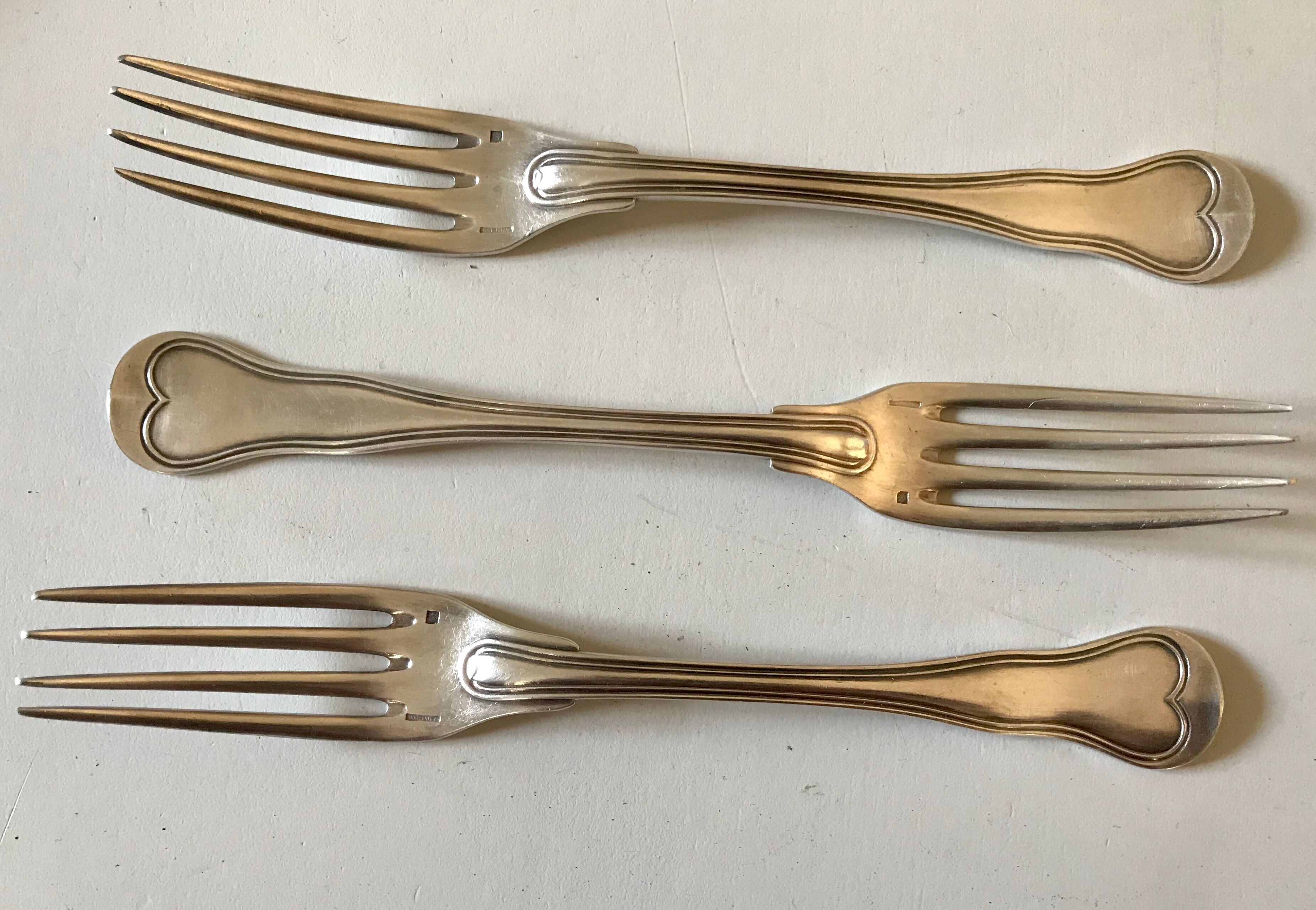 11 Lejeune silver metal covers