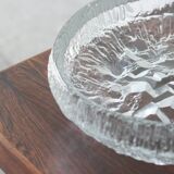 Ice Glass Lunaria Bowl by Tapio Wirkkala for Iittala, 1972