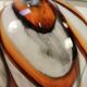 Opaline vase from Florence -Carlo Moretti - Italy - Vintage