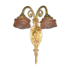 Wall sconces hunting trophy, Louis XVI style