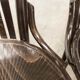 Set of 6 chairs Bistrot Baumann ref 22 curved wood