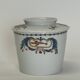 Service de table en porcelaine de Paris modèle décor Pavot, 21 pièces
