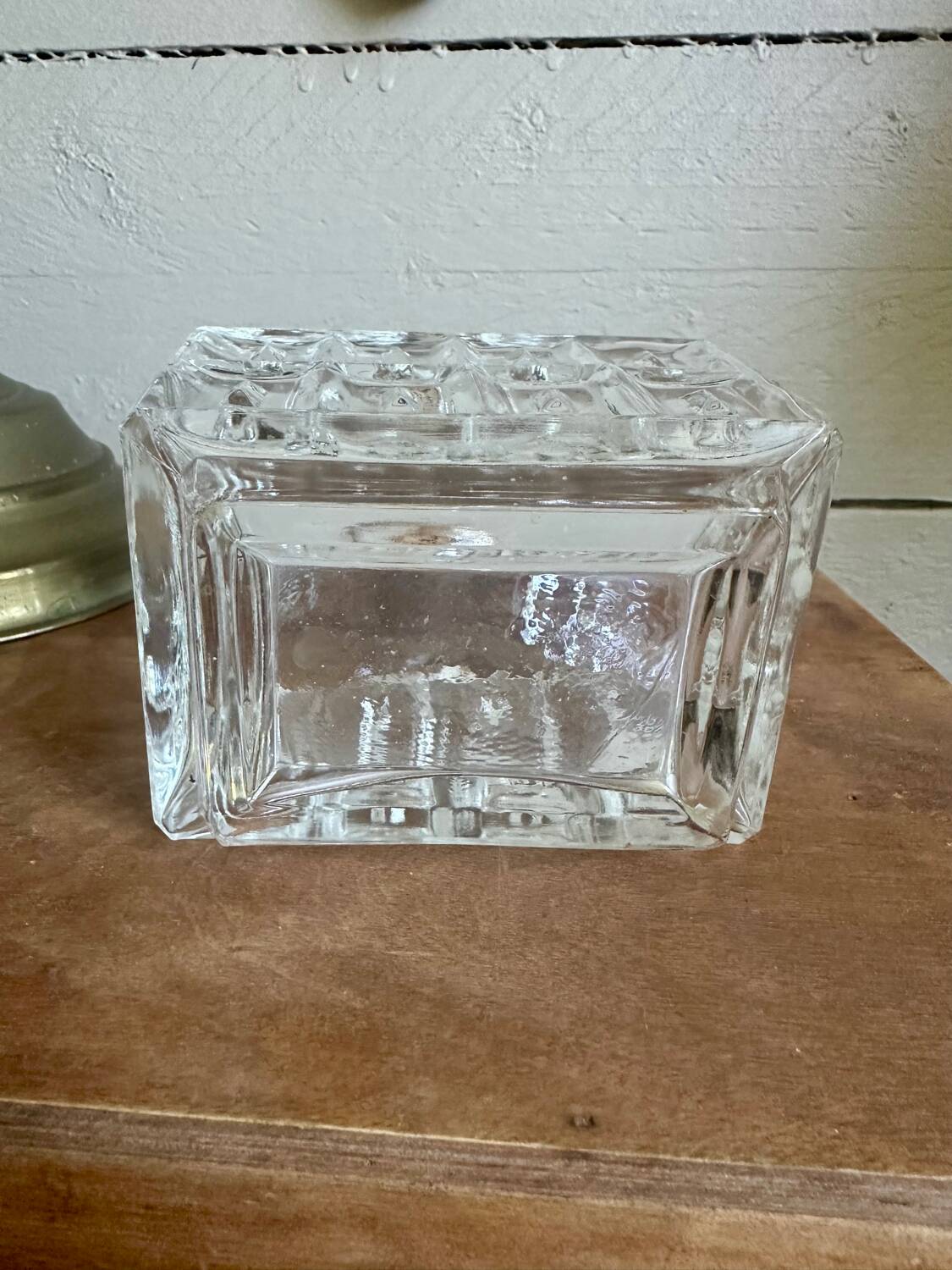 Old glass and cork bottle