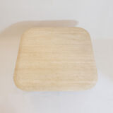 Coffee table in travertine Italian work of the 1970