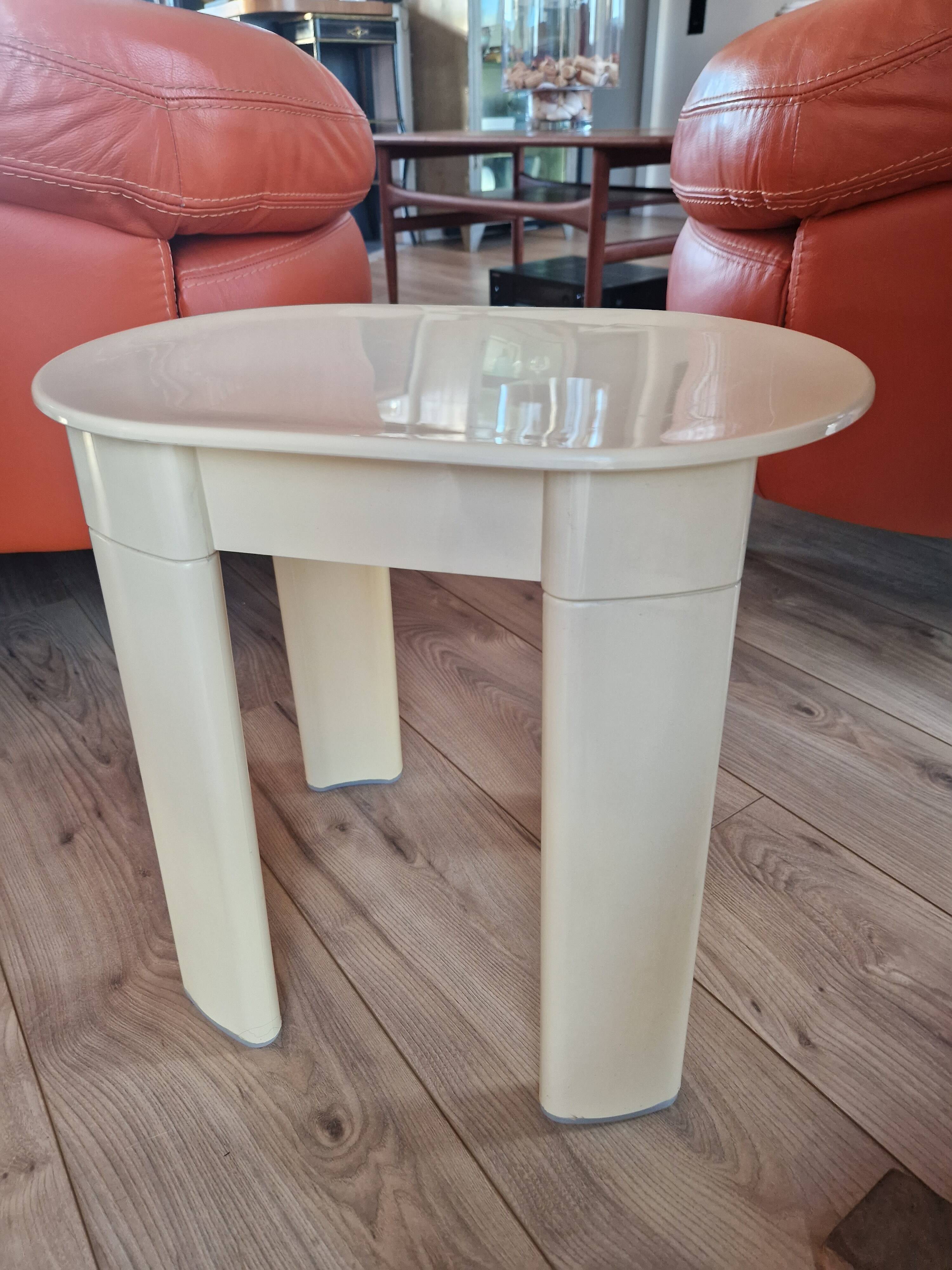 Vintage Gedy G-Box Stool – Olaf Von Bohr, removable legs