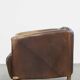 Cowhide Leather Chesterfield Aviator Armchair
