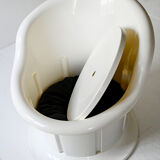 Vintage plastic armchairs