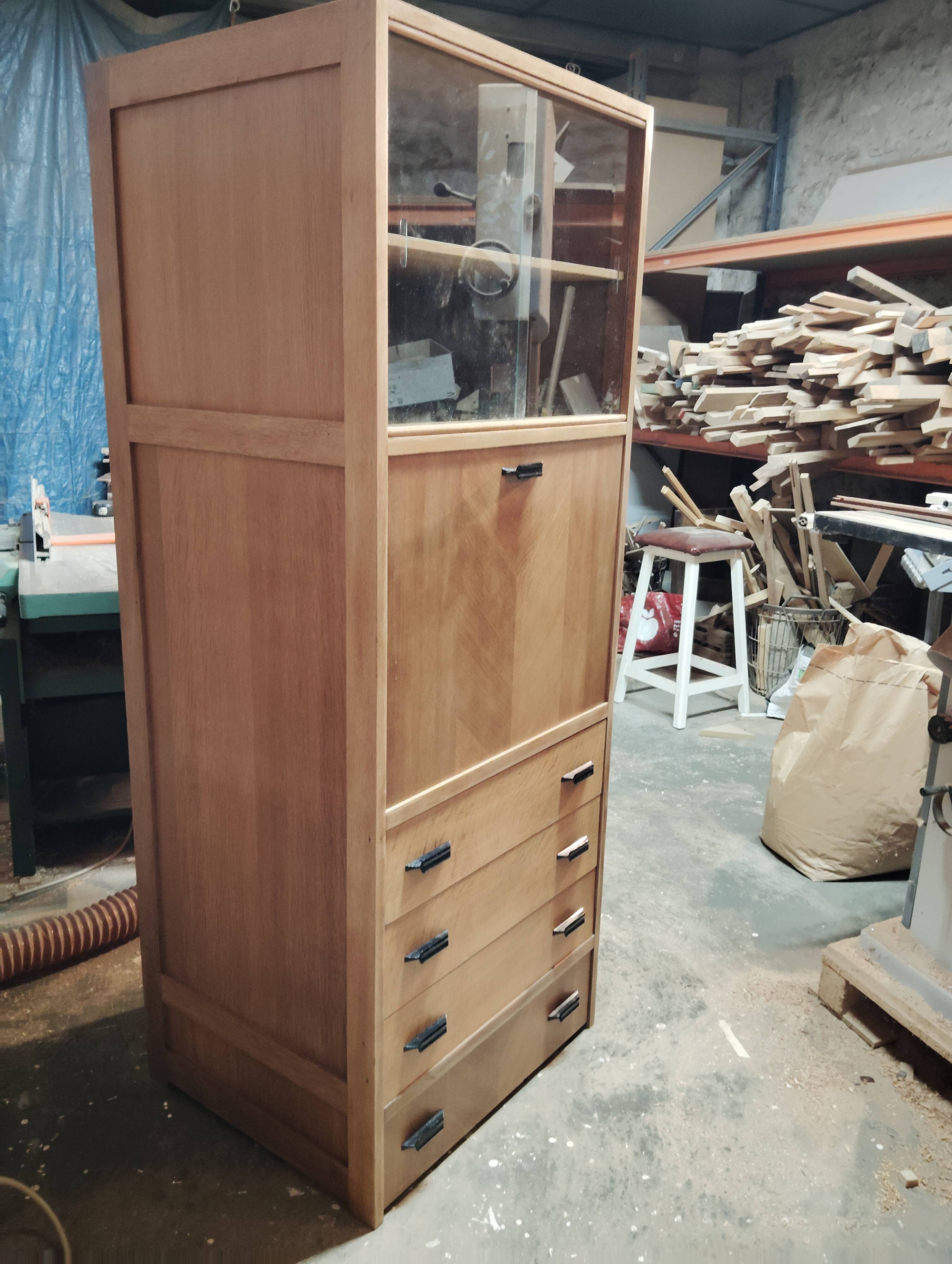 Colonne secrétaire/Vitrine/Commode  vintage