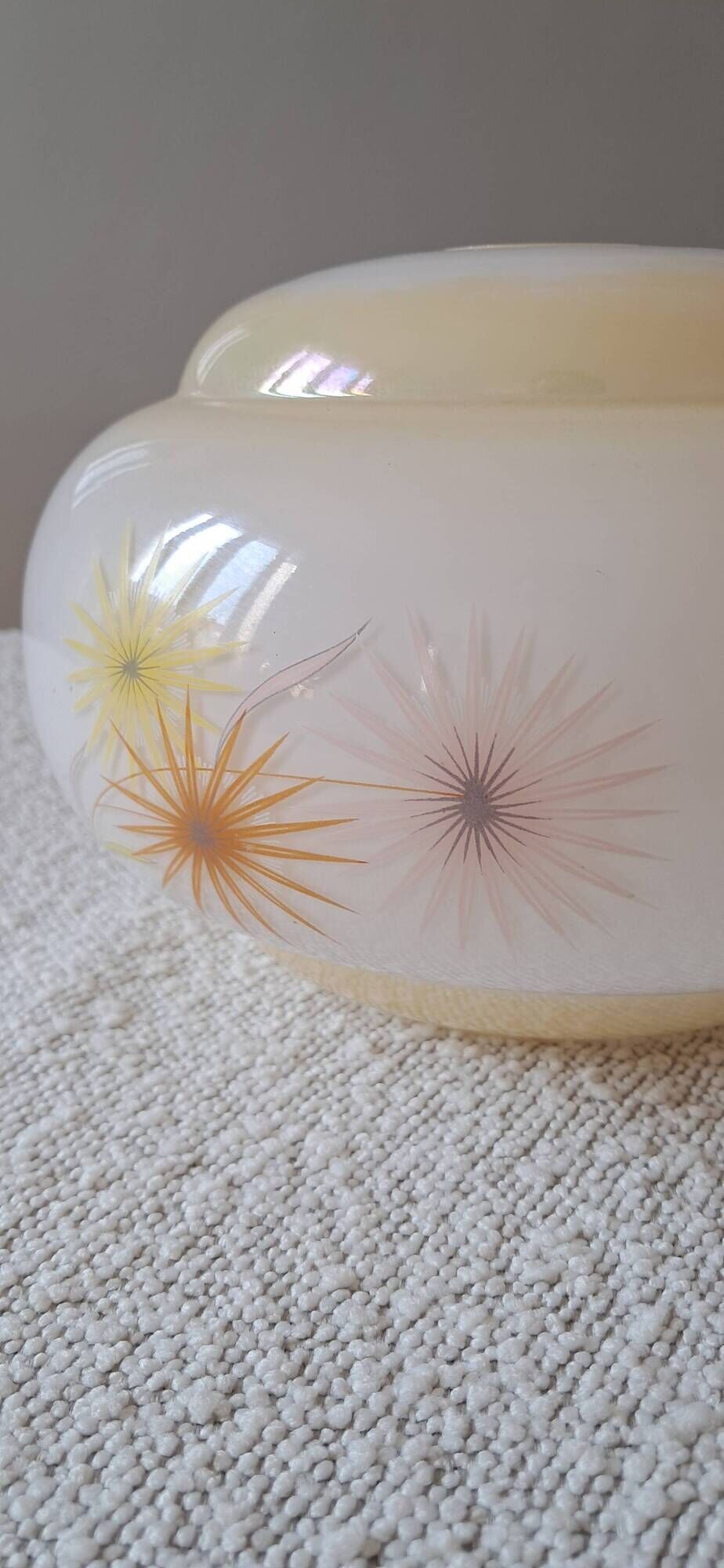 1970s opaline globe