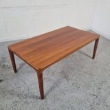 Scandinavian solid teak coffee table from Glostrup, Denmark 60s/70s