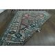 1970s Vintage Turkish Oushak Handmade Wool Cotton Pink Area Rug  192x256