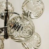 German Space Age Orbital Chandelier by Fischer Leuchten, 1970s. Germany