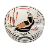 Assiettes kg luneville