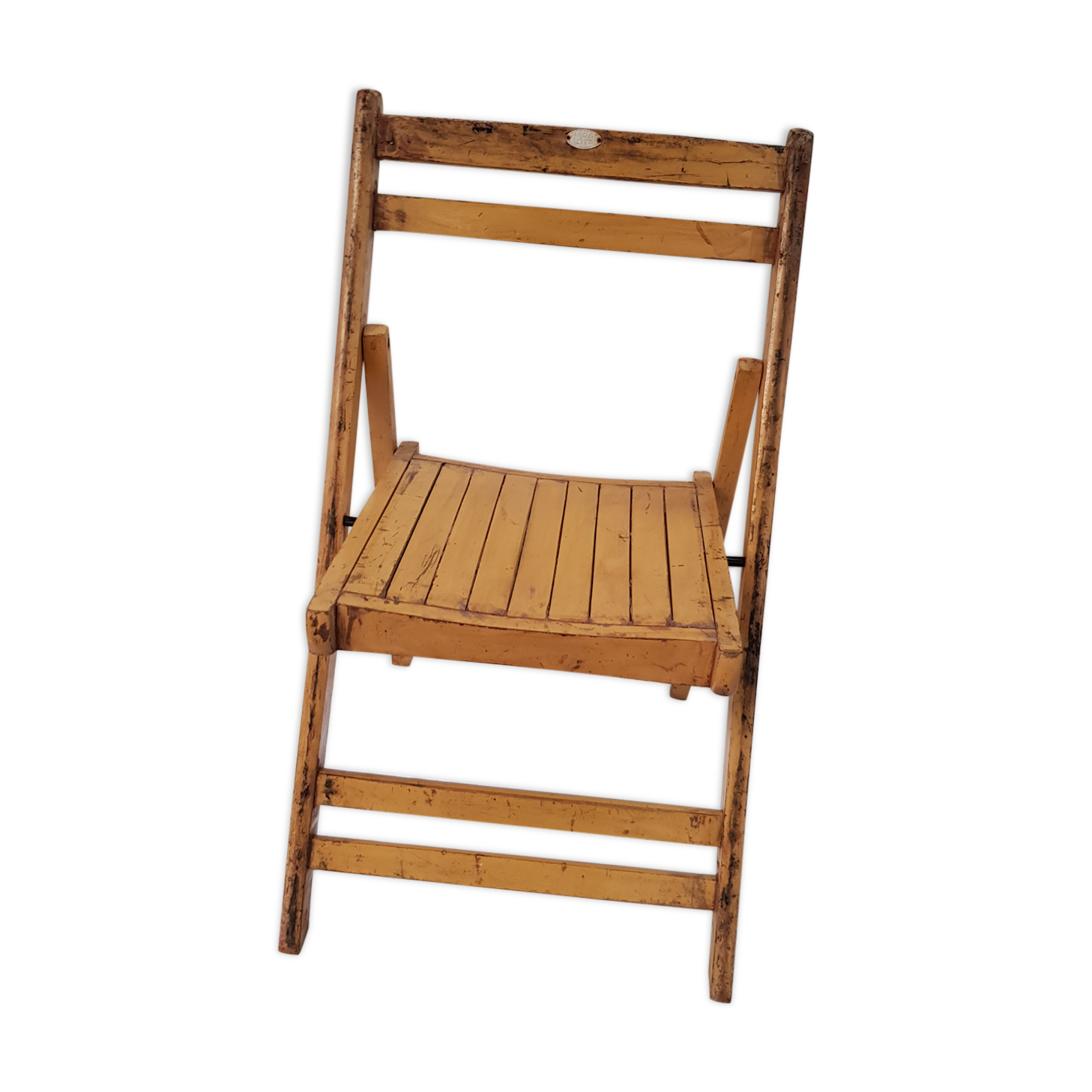 Ancienne chaise de cinéma