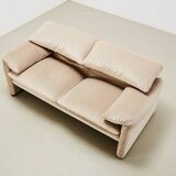 Canapé Vico Magistretti Maralunga pour Cassina Italie 1973