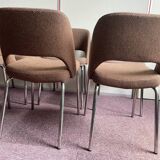 Set of 6 barrel chairs