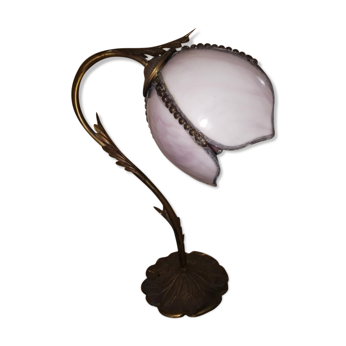 Lampe Art Nouveau 1900 Nénuphar