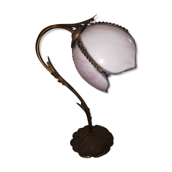 Lampe Art Nouveau 1900 Nénuphar