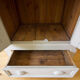 Patinated wardrobe