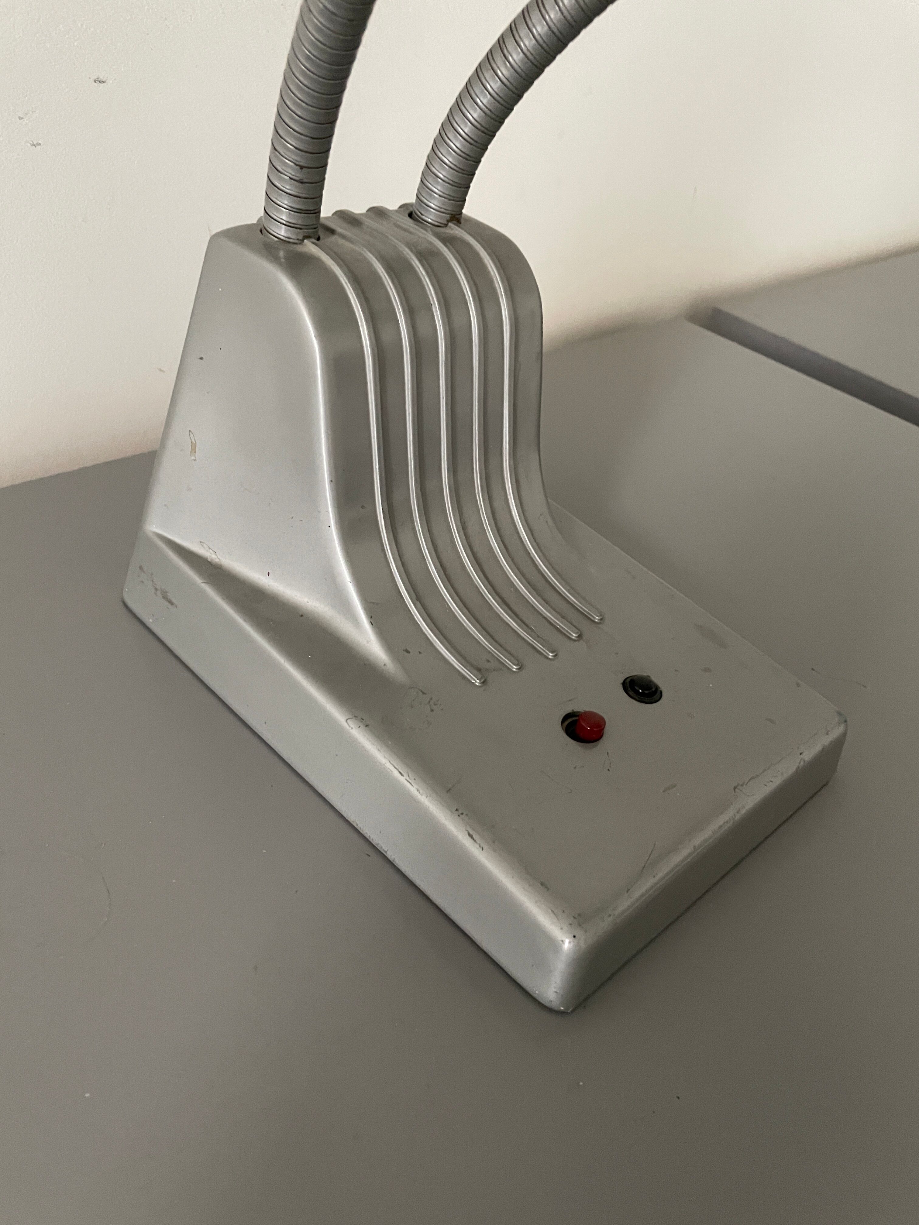 Dazor Model 1000 Industrial Desk Lamp, 1950s