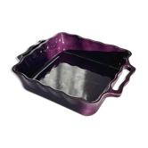 Plat ancien Appolia violet carré