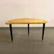 Kidney-Shaped Side Table Produced by Svensk Fur, Sweden, 1970s
