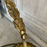 Tulip lamp gooseneck Art Deco